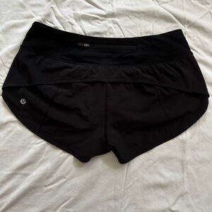 lululemon athletica Women's Jet Black Athletic Shorts